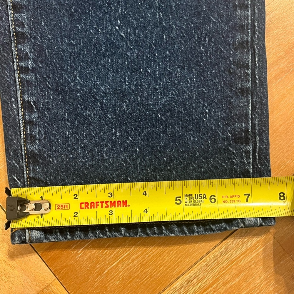 Talbots High Waist Straight Relaxed Jeans Womens 6 Michele Blue Medium Wash - Picture 10 of 11